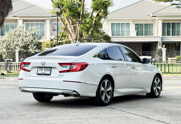 Honda Accord 2019 2.0 Hybrid Tech Sedan ไฮบริด ไม่ติดแก๊ส เกียร์อัตโนมัติ ขาว รูปที่ 4