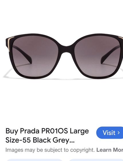 แว่นกันแดด prada แท้