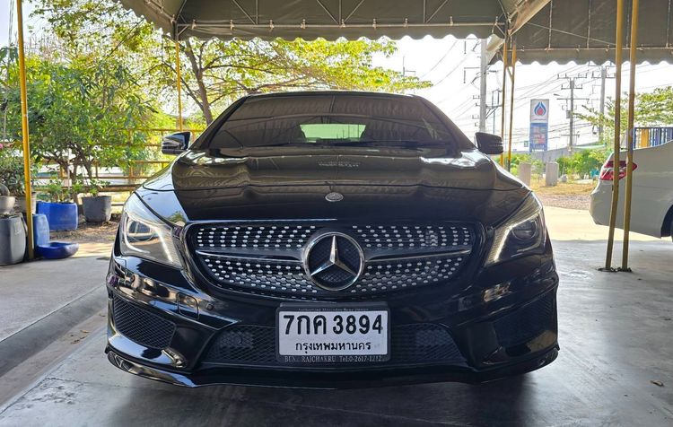 Mercedes-Benz CLA-Class 2016 CLA250 AMG Sedan เบนซิน ไม่ติดแก๊ส เกียร์อัตโนมัติ ดำ รูปที่ 2