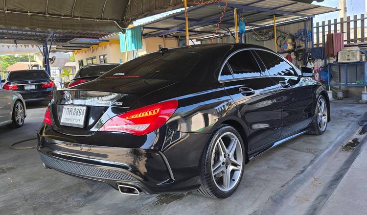 Mercedes-Benz CLA-Class 2016 CLA250 AMG Sedan เบนซิน ไม่ติดแก๊ส เกียร์อัตโนมัติ ดำ รูปที่ 3