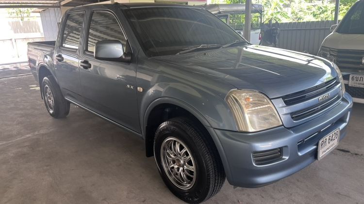 Isuzu D-MAX 2004 2.5 SX Pickup ดีเซล ไม่ติดแก๊ส เกียร์ธรรมดา ฟ้า