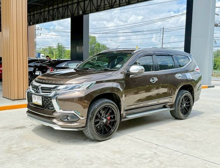 Mitsubishi Pajero Sport 2016 2.4 GT Premium 4WD Utility-car ดีเซล ไม่ติดแก๊ส เกียร์อัตโนมัติ น้ำตาล