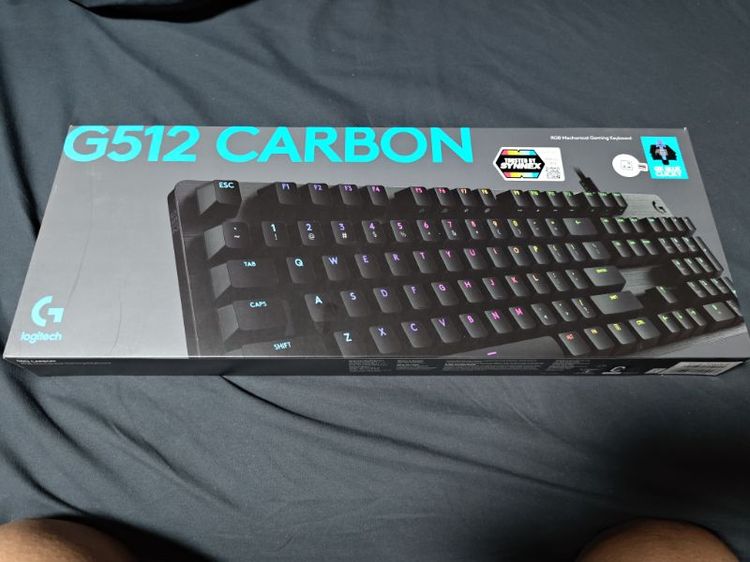 Logitech G512 carbon blue switch