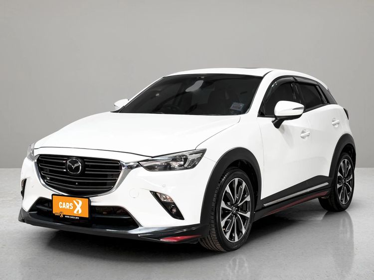 Mazda CX-3 2019 2.0 SP Sedan เบนซิน ไม่ติดแก๊ส เกียร์อัตโนมัติ ขาว รูปที่ 3