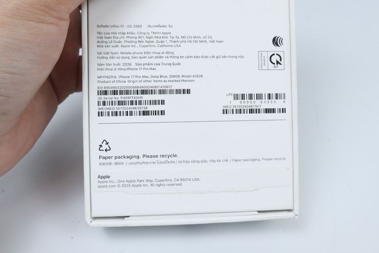 iPhone 17 Pro Max 256GB Batt100  รูปที่ 15