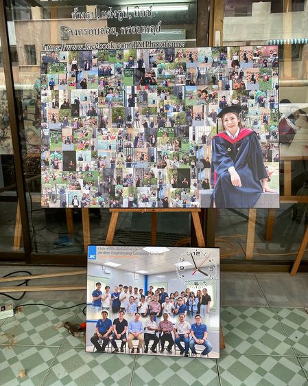 รูปติดผนัง กรอบลอยแต่งภาพ อัดรูปลงกรอบลอย✨ 