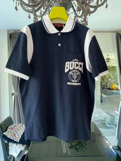 กุชชี่ (ติดจองค่ะ)เสื้อโปโลแขนสั้นสภาพใหม่เอี่ยม 