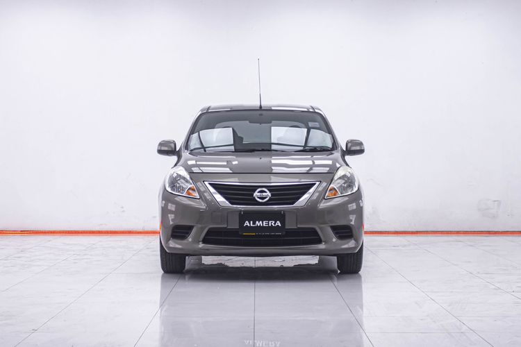 Nissan Almera 2012 1.2 VL Sedan เบนซิน ไม่ติดแก๊ส เกียร์อัตโนมัติ น้ำตาล รูปที่ 4