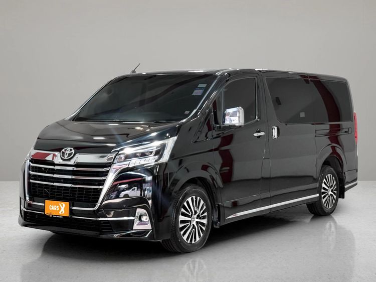 Toyota Majesty 2020 2.8 Premium Van ดีเซล ไม่ติดแก๊ส เกียร์อัตโนมัติ ดำ รูปที่ 3
