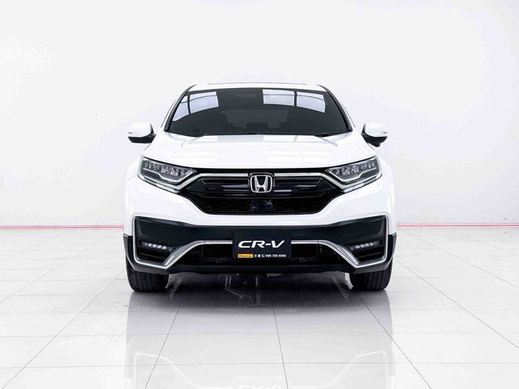 Honda CR-V 2021 2.4 EL 4WD Utility-car เบนซิน ไม่ติดแก๊ส เกียร์อัตโนมัติ ขาว รูปที่ 4