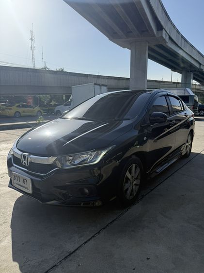 Honda City 2018 1.5 S i-VTEC Sedan เบนซิน LPG เกียร์อัตโนมัติ ดำ รูปที่ 3