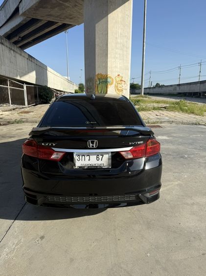 Honda City 2018 1.5 S i-VTEC Sedan เบนซิน LPG เกียร์อัตโนมัติ ดำ รูปที่ 4