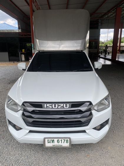 Isuzu D-MAX 2021 3.0 S Pickup ดีเซล ไม่ติดแก๊ส เกียร์อัตโนมัติ ขาว