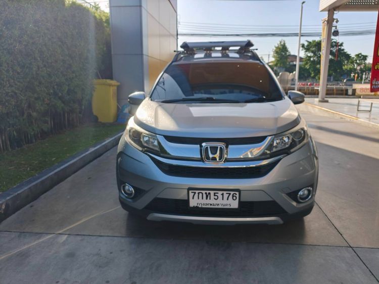 Honda BR-V 2018 1.5 EL Utility-car เบนซิน ไม่ติดแก๊ส เกียร์อัตโนมัติ เทา รูปที่ 2