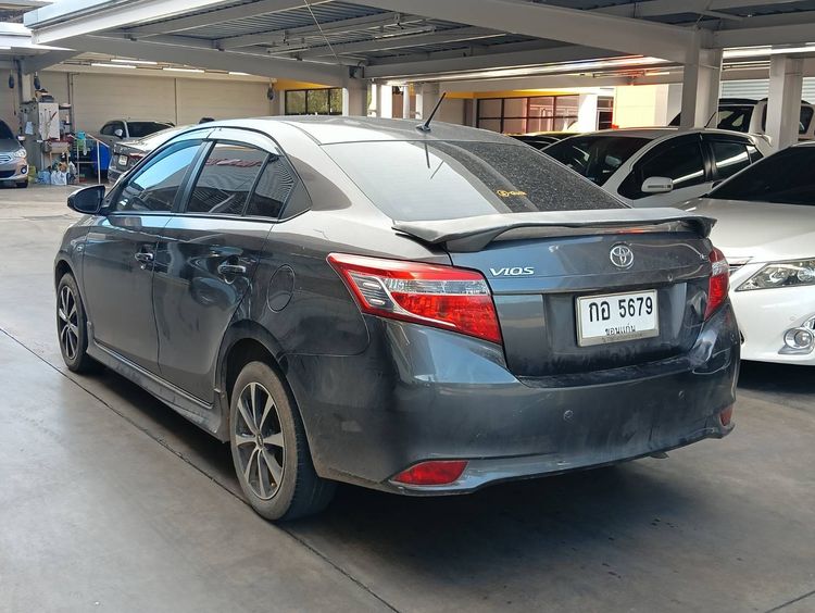 Toyota Vios 2014 1.5 E Sedan เบนซิน ไม่ติดแก๊ส เกียร์ธรรมดา เทา รูปที่ 4