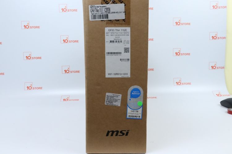 MSI GF63 THIN Core i5-11400H.RTX3050 RAM32.512GB  รูปที่ 16