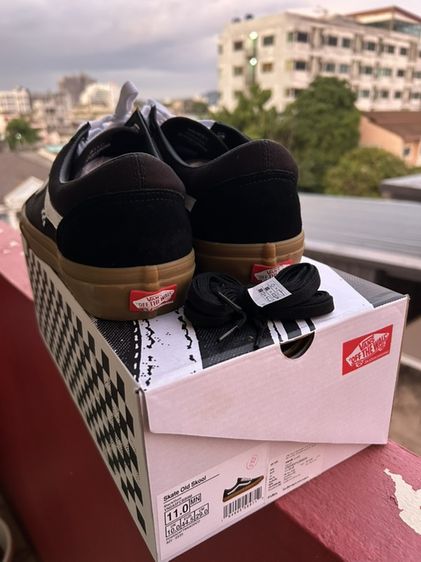 อื่นๆ รองเท้าผ้าใบ UK 10 | EU 44 2/3 | US 10.5 อื่นๆ Vans Skate Old Skool Black/Gum สภาพ มือ 1 มีกล่อง