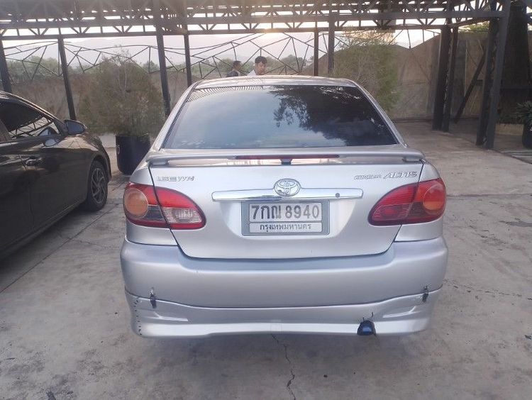Toyota Altis 2007 1.6 E Sedan เบนซิน ไม่ติดแก๊ส เกียร์ธรรมดา บรอนซ์เงิน รูปที่ 4