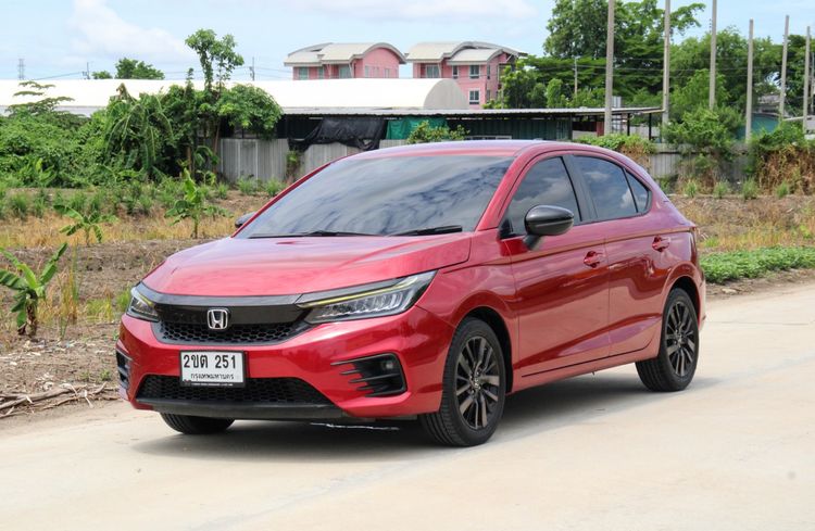 Honda City 2020 1.0 SV Sedan เบนซิน ไม่ติดแก๊ส เกียร์อัตโนมัติ แดง รูปที่ 2
