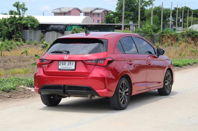 Honda City 2020 1.0 SV Sedan เบนซิน ไม่ติดแก๊ส เกียร์อัตโนมัติ แดง รูปที่ 3