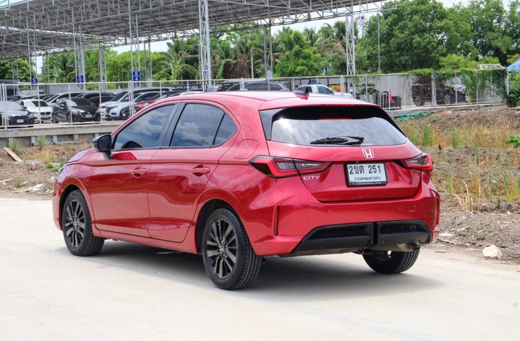 Honda City 2020 1.0 SV Sedan เบนซิน ไม่ติดแก๊ส เกียร์อัตโนมัติ แดง รูปที่ 4