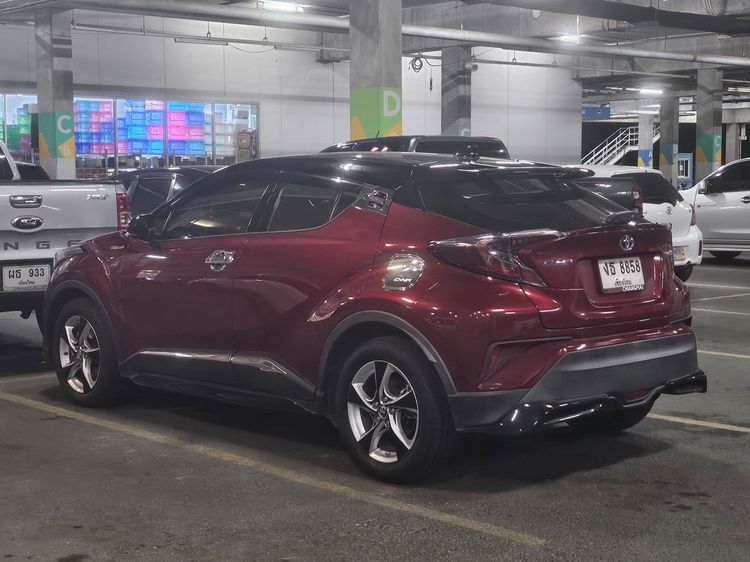 Toyota C-HR 2018 1.8 Hybrid Hi Utility-car เบนซิน เกียร์อัตโนมัติ แดง รูปที่ 3