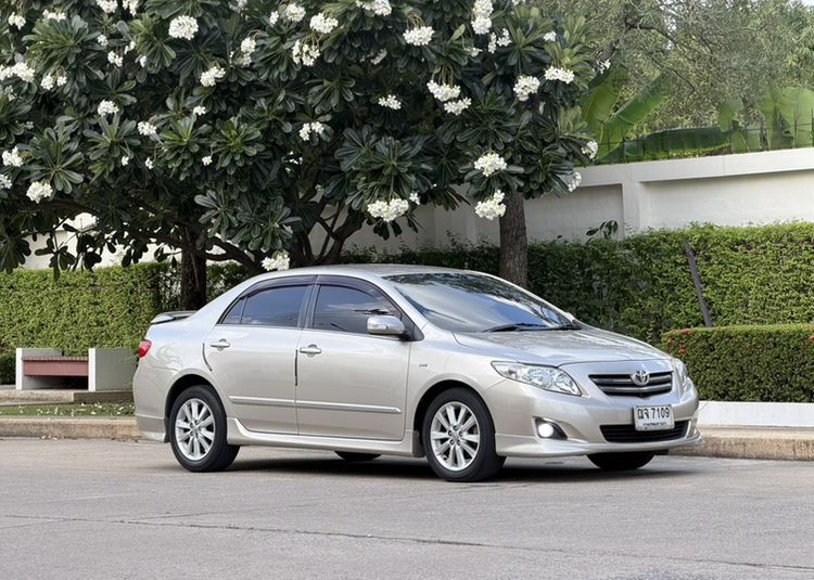 Toyota Altis 2008 1.8 E Sedan เบนซิน ไม่ติดแก๊ส เกียร์อัตโนมัติ บรอนซ์ทอง รูปที่ 3