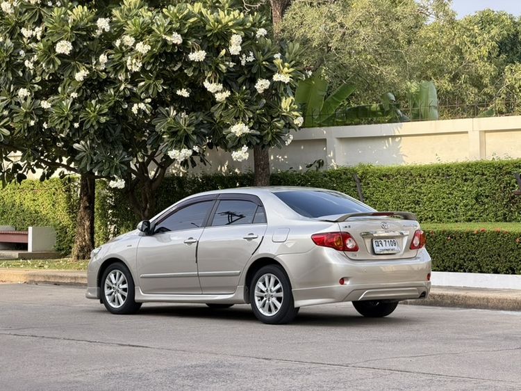 Toyota Altis 2008 1.8 E Sedan เบนซิน ไม่ติดแก๊ส เกียร์อัตโนมัติ บรอนซ์ทอง รูปที่ 4