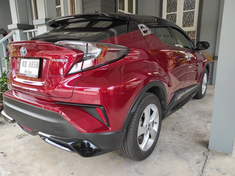 Toyota C-HR 2018 1.8 Hybrid Hi Utility-car เบนซิน เกียร์อัตโนมัติ แดง