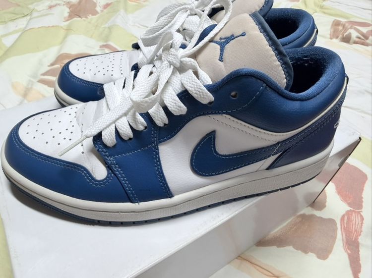 ส่งต่อ ส่งต่อ Jordan 1 Low Marina Blue , US 7 รูปที่ 3