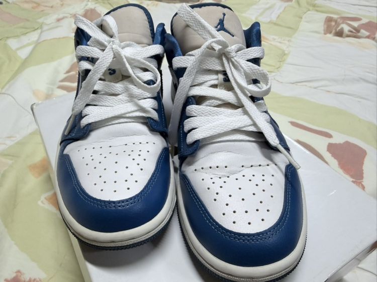 ส่งต่อ ส่งต่อ Jordan 1 Low Marina Blue , US 7 รูปที่ 2