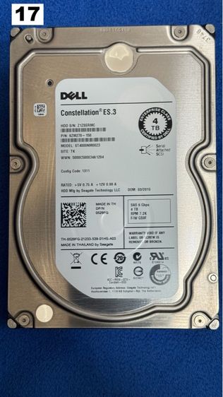 SAS Hard Disk 3TB และ 4TB  รูปที่ 2