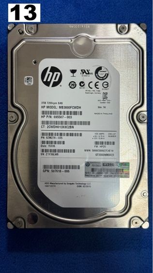 SAS Hard Disk 3TB และ 4TB  รูปที่ 6