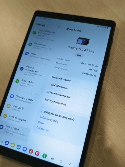 Galaxy Tab A7 Lite รูปที่ 3