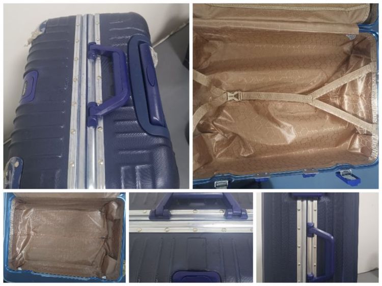 24‑inch luggage, spinner wheels, convenient for air travel and trips
