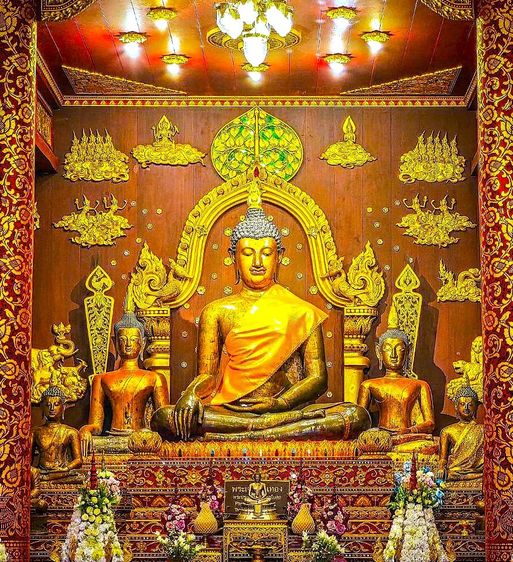 พระเจ้าล้านทอง ส ว วัดพระแก้ว เชียงราย (2) รูปที่ 3