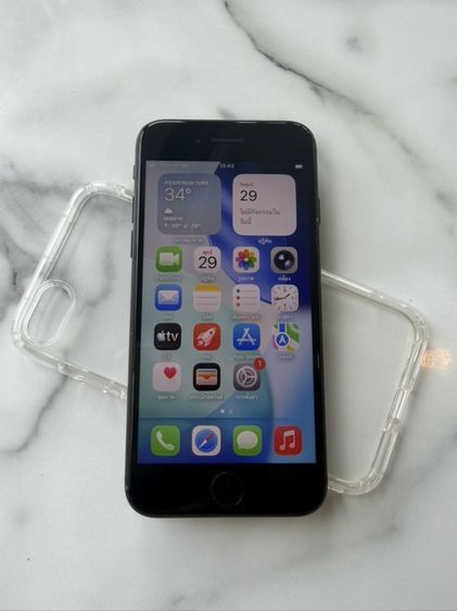 128 GB iPhone SE 128GB สีดำ ใช้งานได้ปกติดีทุกอย่าง