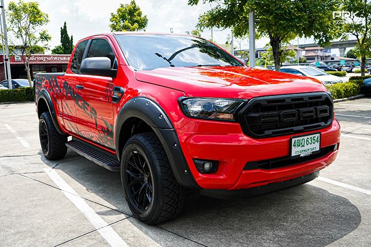 Ford Ranger 2019 2.2 Hi-Rider XLS Pickup ดีเซล ไม่ติดแก๊ส เกียร์ธรรมดา แดง รูปที่ 3