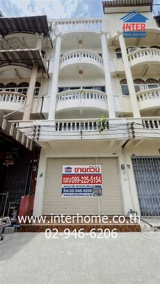 อาคารพาณิชย์ 3 ชั้น 17.4 ตร.ว. อาคารพาณิชย์ ตรงข้ามโรงแรมบ้านโบราณ ถนนราชดำเนินใน ถนนราชดำเนินกลาง ถนนบุญศิริ เขตพระนคร กรุงเทพมหานคร