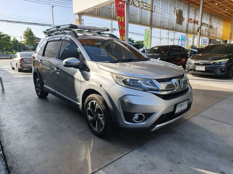 Honda BR-V 2018 1.5 EL Utility-car เบนซิน ไม่ติดแก๊ส เกียร์อัตโนมัติ เทา รูปที่ 3