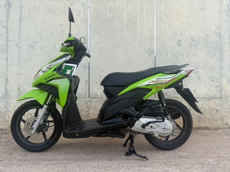 2009 Honda Click i หัวฉีด ตัวล้อแม็ค สีเขียว