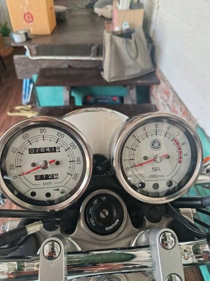 sr400 สีขาว วิ่งน้อยมาก รูปที่ 3