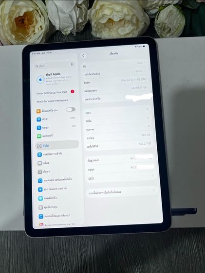 iPad Air 11-inch (M2) Wi-Fi 128GB โมเดลTH รูปที่ 11