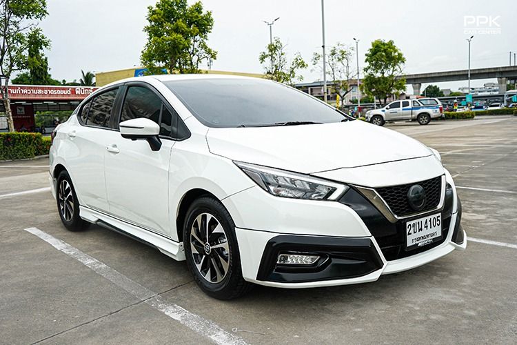 Nissan Almera 2022 1.0 VL Sedan เบนซิน ไม่ติดแก๊ส เกียร์อัตโนมัติ ขาว รูปที่ 3
