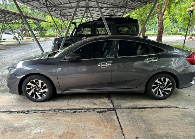 Honda Civic 2016 1.8 E i-VTEC Sedan เบนซิน ไม่ติดแก๊ส เกียร์อัตโนมัติ เทา รูปที่ 3