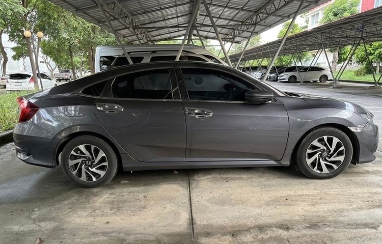 Honda Civic 2016 1.8 E i-VTEC Sedan เบนซิน ไม่ติดแก๊ส เกียร์อัตโนมัติ เทา รูปที่ 4