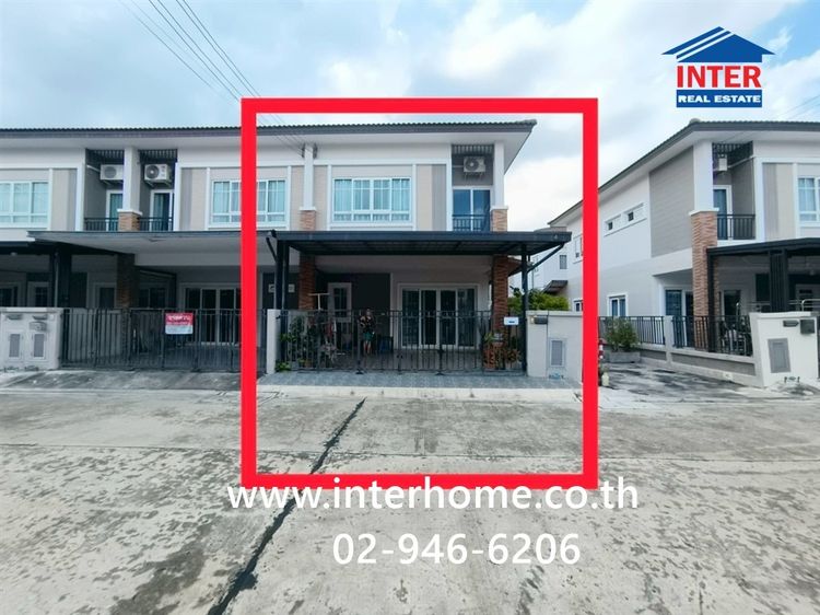 ทาวน์เฮ้าส์ 2 ชั้น 26.8 ตร.ว. หมู่บ้านเดอะแพสเซจ รามอินทรา-คู้บอน ใกล้แฟชั่นไอส์แลนด์ ระหว่างซอยคู้บอน42 และ44 ถนนคู้บอน ถนนรามอินทรา 