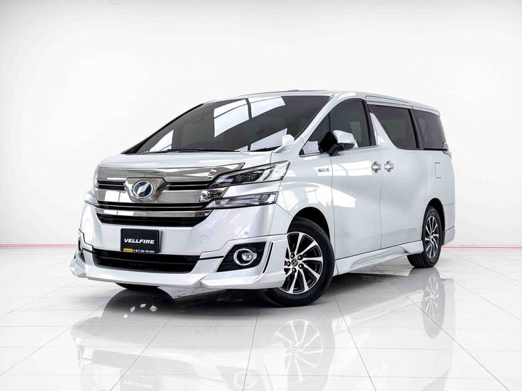 รถ Toyota Vellfire 2.5 HEV E-Four สี เทา