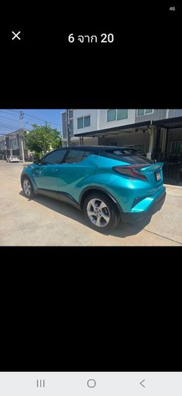 Toyota C-HR 2018 1.8 Hybrid Hi Sedan ไฮบริด ไม่ติดแก๊ส เกียร์อัตโนมัติ เขียว รูปที่ 3