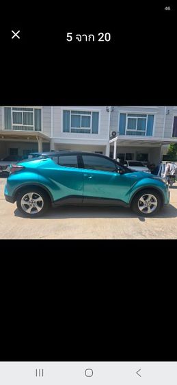 รถ Toyota C-HR 1.8 Hybrid Hi สี เขียว